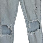Sivvy SZ 26 Hannah Skinny Jeans Dare Devil Light Wash Distressed Low Photo 2