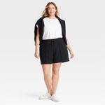 Ava & Viv  NWT Women's High-Rise Midi Pull-On Shorts Size‎ 1X Photo 11