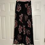 Anthropologie  Laia Intarsia floral wide leg knit sweater pants Photo 1