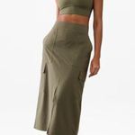 Athleta New 6 Brooklyn Heights Cargo Skirt Moss Size 6 Photo 5