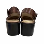 Hunt Club  Audrey Brown Woven Leather Slingback Heels Photo 3