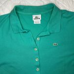 Lacoste Vintage  Aqua Polo Shirt Photo 2