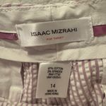 Isaac Mizrahi  Cream Wide Leg Pants Photo 3