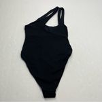l*space L* Phoebe Classic One‎ Shoulder One Piece Swimsuit Womens Black SZ 6 Summer Photo 11