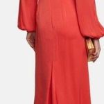 Veronica Beard NWOT  Fayla Chain-Detail Dress in Watermelon sz 8 Photo 1