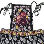 Anthropologie NWT Embroidered Wide-Leg Jumpsuit in Black Floral Motif Overall 2 Photo 6