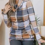 Ampersand Ave Cowlneck Sweatshirt Gray Size M Photo 0