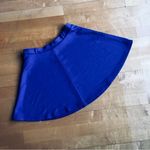 Forever 21 A-Line, Mini Swing Skirt, Royal Blue, Size L Photo 15