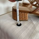 Marc Fisher New!  ‘Caylie’ Brown Sandal Coin-Chain T-Strap Women’s Size 9.5M Photo 11