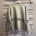 Anthropologie By Mesh Paneled Sweatshirt Sage Green XL comfy Athleisure cozy Photo 8