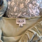 Le lis  Sage Green Ribbed Tank Top Photo 1