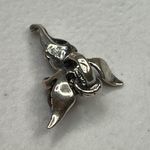 Sterling Silver Cherub Pendant With Cognac Amber Beautiful Jewelry for Women Orange Photo 8