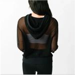 Zyia Black Mesh Winner Hoodie Photo 3