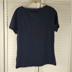 J.Crew NWT‎  Womens Navy Vintage Cotton V Neck Tshirt Medium Photo 1