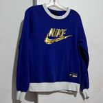 Nike Blue and Gold Sweatshirt :Box OW3: Photo 0