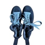 Panchic P01 Ankle Boot Space Blue Suede Lace Up Faux Photo 2