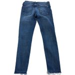 Hudson  Jeans‎ Womens 26 Blue Krista Super Skinny Denim Raw Hem Cotton Photo 2