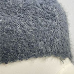 POL Gray Fuzzy Long Cardigan Sweater Medium Cozy Fall Layering Neutral Knit Photo 3