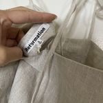 Reformation NEW! daphne linen midi dress oatmeal beige Small -no belt- Photo 7