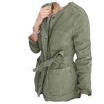 Banana Republic  Olive Green Utility Military Safari Belted Cargo Jacket Size XS Photo 6