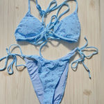 Dippin' Daisy's dippin daisy’s blue bikini set Photo 0