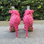 Valentino Garavani Rockstud Spike pink leather high heel sandals size IT 38 Photo 7