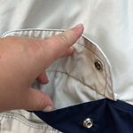 Vintage Mullberry Street Nautical Jacket Cream Navy Medium Blue Photo 5