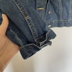 Lands' End Womens Denim Jacket Size 14-16 comfortable juniors pockets casual Photo 3