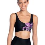 Maaji Twist Tulip 4-Way Reversible Sports Bra Small Photo 0
