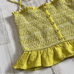 Lost + Wander  yellow top size xs Photo 1
