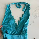 Clara Aestas Phoenix one piece swimsuit with front neckline New Size Small Blue Photo 5