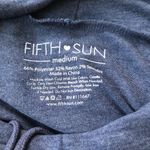 Fifth Sun cowl neck long sleeve shirt “wake me when winter is over” Photo 2