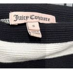 Juicy Couture  Striped Embroidered Black & White Dress size XS Photo 8