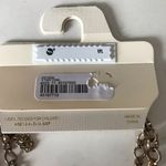 Versona NWT  Gold tone and Gray Pearl Necklace and Nickle free Earring Set Photo 6