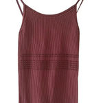 ZARA  Rust SEAMLESS OPENWORK SHORT JUMPSUIT SZ XS #1699 Photo 3