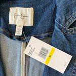 Jessica Simpson Blue Denim Presence Fitted Blazer Size Medium NWT Photo 5