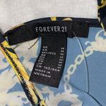 Forever 21 Black And Gold Chain Print Top Photo 2