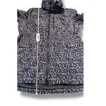 Lucky Brand Leopard Hooded Jacket Women's XL Purple Black Casual Zip Utility Photo 7