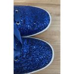 Keds Royal Blue Kate Spade x Glitter Lace-up Sneakers Sneakers Preppy - Size 9.5 Photo 2