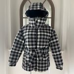 Perfect Moment Star Gingham puffer Jacket, Black & White Size M, New w/Tag Size M Photo 3