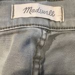 Madewell 9 High Rise Skinny Jeans Button Fly Olive Green Women's Size 28 Photo 4