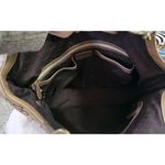 Cole Haan Genevieve Woven Leather RARE Diamond Weave Tote Hand Bag Purse Photo 5