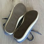 Taos Moc Star Womens 9.5 Distressed Canvas Lace Up Low Top Indigo Blue Comfort Photo 7