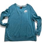 Nike  blue‎ crew neck sweatshirt Photo 0