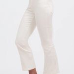 Madewell Kick Out White Crop Jeans Size 32 Photo 2
