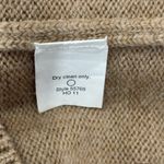 J.Crew Size S Orange Brown Colorblock 100% Merino Wool Rollneck Pullover Sweater Photo 3