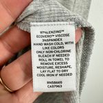 BP Gray Long Sleeve Crop Top Ribbed Knit Casual Womens Size L Everyday Basics Size L Photo 3