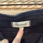 Madewell High-Rise Vintage Style, Center Seam Washed Black Cropped Jeans, 29 Photo 6