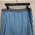 NEW Plus Size Draper James x Lands' End Blue Gingham Swim Skirt Size 18W Preppy Photo 4