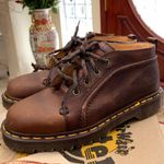 Dr. Martens Brown Low Top Vintage Leather Boots Photo 0